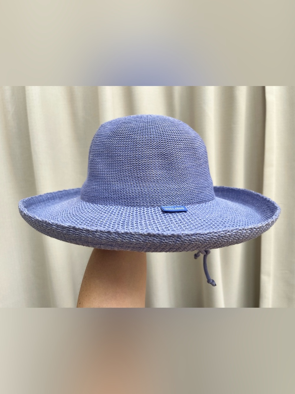 Elegant Purple Women's Sun Hat - Picture 2 of 9